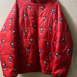 Kids Red Mickey Mouse Jacket